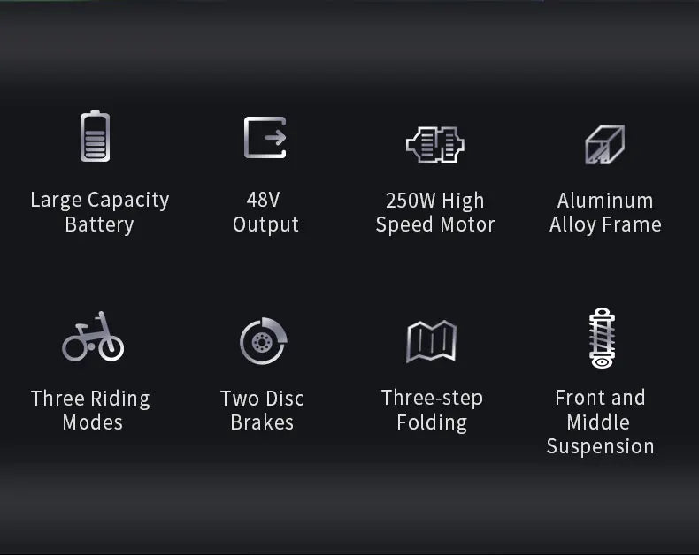 DYU A5 Electric Bicycle 14 inch 350W Folding Electric Bike