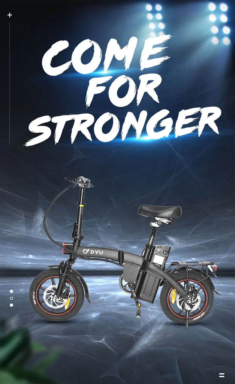 DYU A5 Electric Bicycle 14 inch 350W Folding Electric Bike