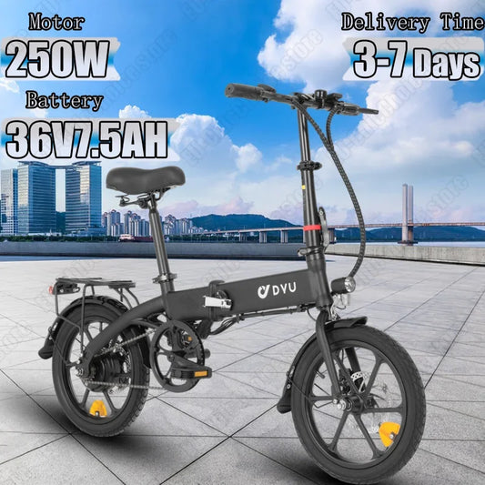 DYU A1F Pro Electric Bicycle 250W Brushless Motor